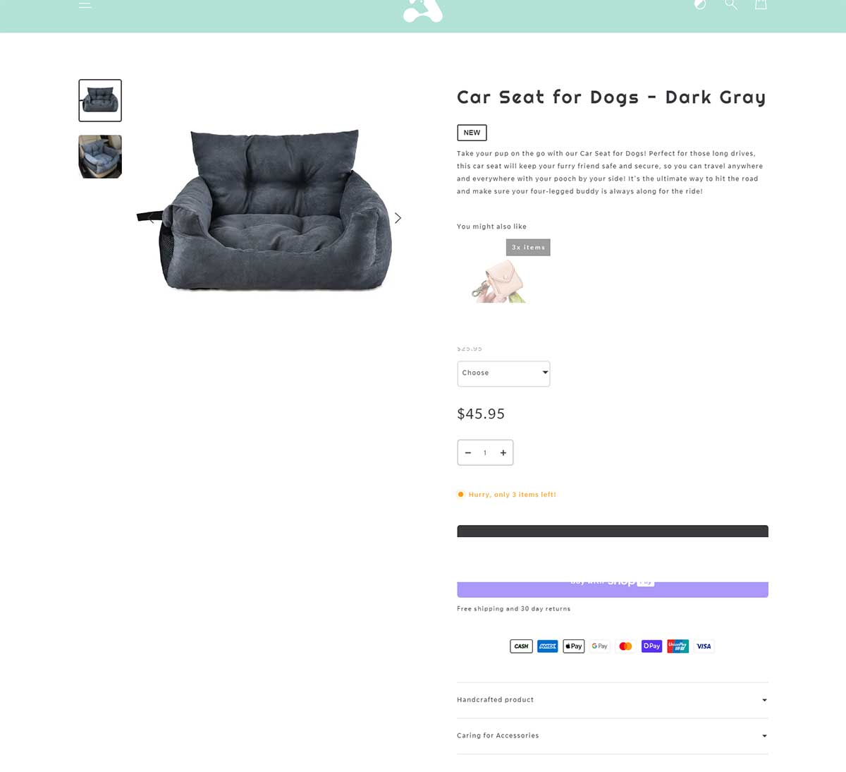 Automation Theme - Product Page