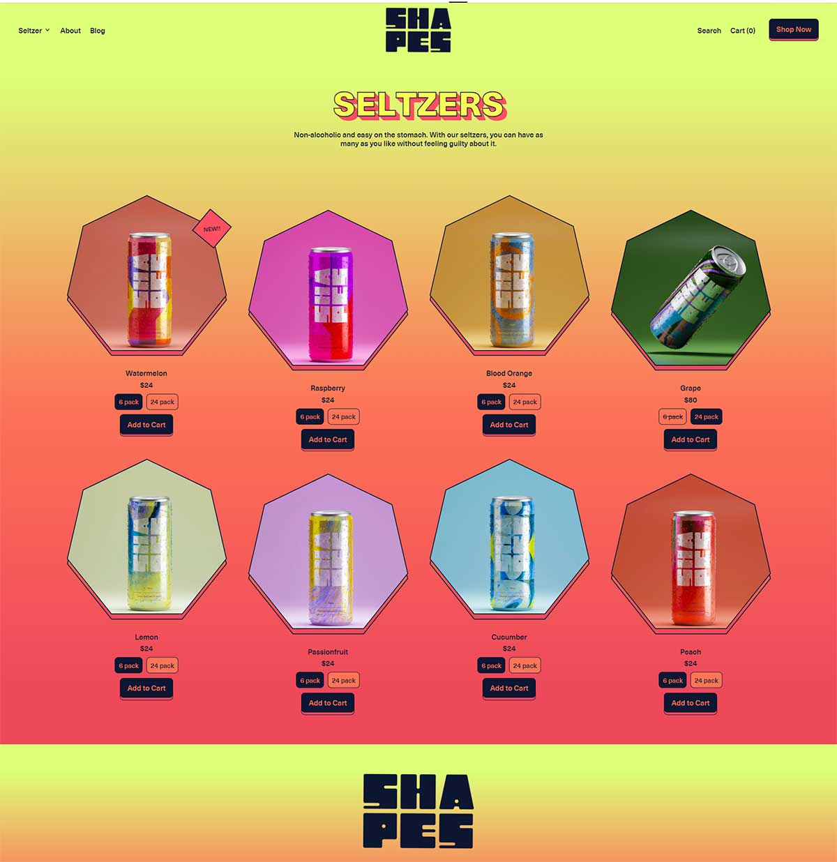 Shapes Theme - Collections