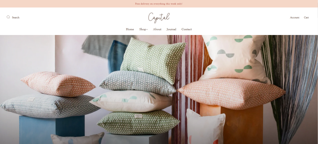 Capital Shopify Theme - Home Decor and Furniture