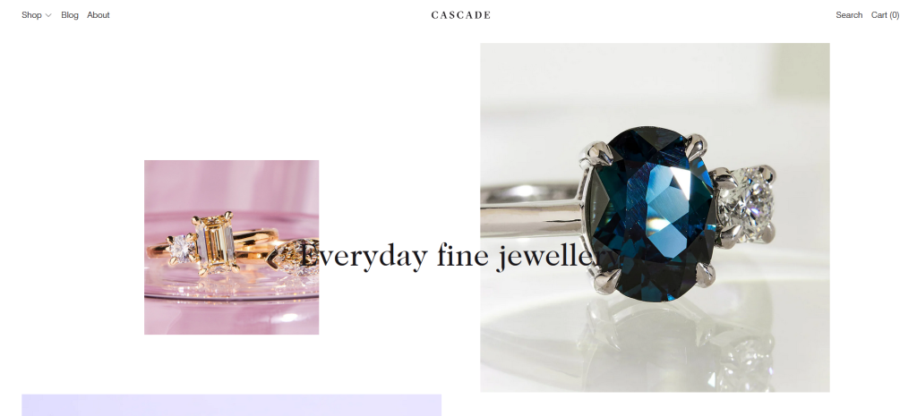 Cascade Shopify Theme - Jewelry and Ornaments