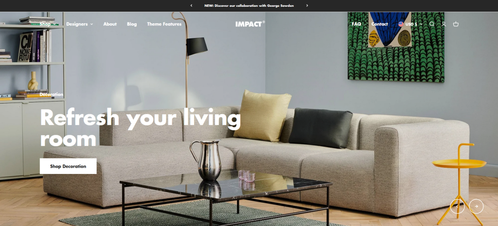Impact Shopify Theme - Home Decor and Furniture