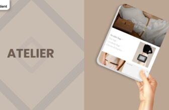 Atelier Shopify Theme - Review - FREE Download
